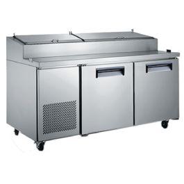 Admiral Craft Equipment Corp. Pizza Prep Table Refrigerated Counter