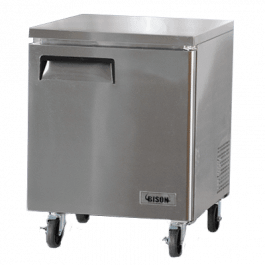 Bison Refrigeration Reach-In Undercounter Refrigerator