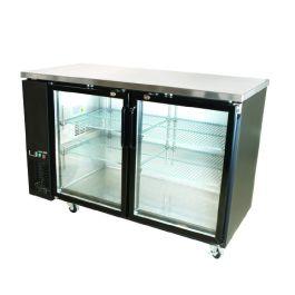 BK Resources Refrigerated Back Bar Cabinet