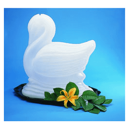 Carlisle SSW102 Ice Sculpture Mold, 19 x 12 x 21 1/2, Swan