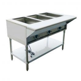 Copper Beech Electric Hot Food Well Table