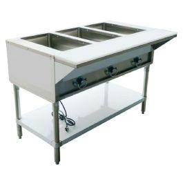 Copper Beech Electric Hot Food Well Table