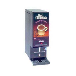 Cecilware GB1HC-CP 7 3/4 Black Compact Whipper Series Powdered Hot  Chocolate Push Button Dispenser With One 8 lb Hopper And 1.4 Gallon Tank,  120V