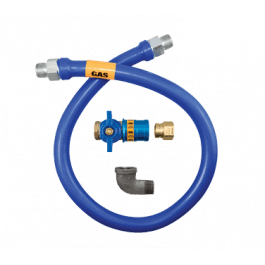 Watts 16100BPCF24 Dormont Blue Hose™ Moveable Gas Connector Hose Assembly 1