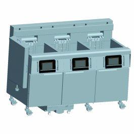 Frymaster 3FQE60U FilterQuick® Fryer Battery Electric (3) 60 Lb. Capacity Each