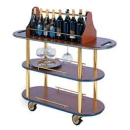 Lakeside Manufacturing Liquor Wine Cart