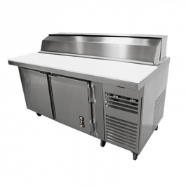 Montague Company Pizza Prep Table Refrigerated Counter