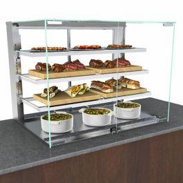 Structural Concepts Display Case, Heated, Slide In Counter