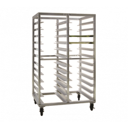New Age Double & Triple Mobile Tray Rack