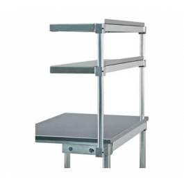 New Age Cantilever Type Table-Mounted Overshelf