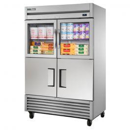 True Mfg. - General Foodservice T-49-2-G-2-HC~FGD01 - Refrigerator, Reach-in, Two-section