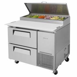 Turbo Air Pizza Prep Table Refrigerated Counter