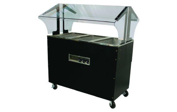 Advance Tabco B3-120-B-SB Portable Hot Food Buffet Table Electric 47-1/8"W X 35"D X 53"H