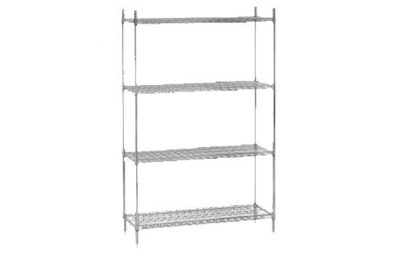 Advance Tabco ECP-54-X Special Value Wire Shelving Post 54"H Numbered