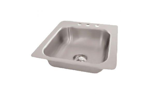 Advance Tabco SS-1-1719-7 Smart Series™ Drop-In Sink 1-compartment Self-rim Design