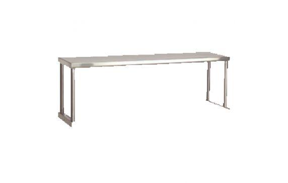 Advance Tabco STOS-5-18 Food Table Overshelf Single 77-3/4"W X 18"D X 15-1/8"H