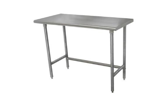 Advance Tabco TMSLAG-243-X Special Value Work Table 36"W X 24"D 16 Gauge 304 Stainless Steel Top