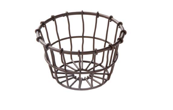 American Metalcraft WBBS Wire Basket 5" Top Dia. X 3-1/8"H Small