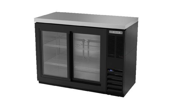 Beverage Air BB48HC-1-GS-B-27 Refrigerated Back Bar Storage Cabinet Two-section