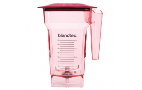 Blendtec 40-710-07 (FourSideRed-H) FourSide™ Jar 75 Oz. Capacity Jar With Measurements Up To 32 Oz.