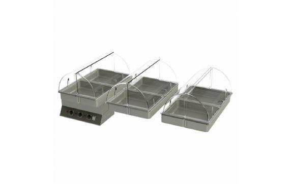 Cadco GG-HT3 3-Bay Heat Package For CBC-GG-B3 Carts Includes: (6)