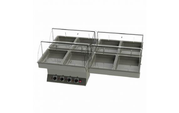 Cadco GG-HT4 4-Bay Heat Package For CBC-GG-B4 Carts Includes: (8)