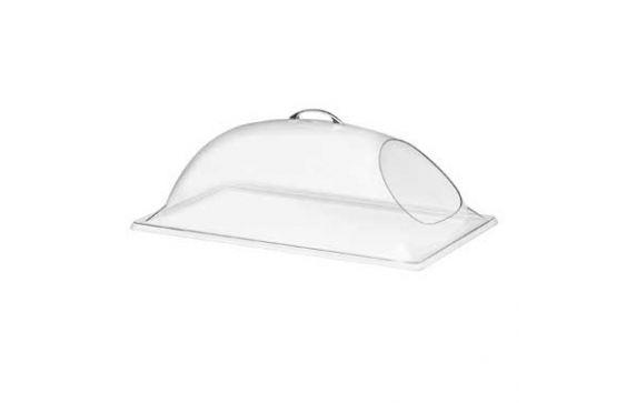 Cal Mil 322-10 Display Cover 10"W X 12"D X 4-1/2"H Dome With One End Cut Out