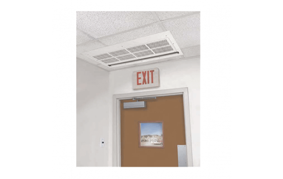 Curtron S-ICM-96-2-FILTER In-Ceiling Mounted Air Curtain Covers Area Up To