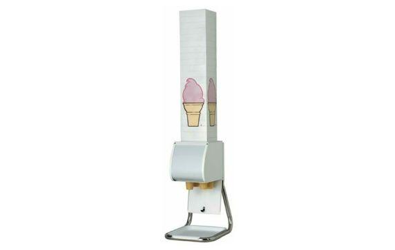 Dispense Rite BCDS-BFL Ice Cream Cone Dispenser Stand For Boxed Cones 6" Max.
