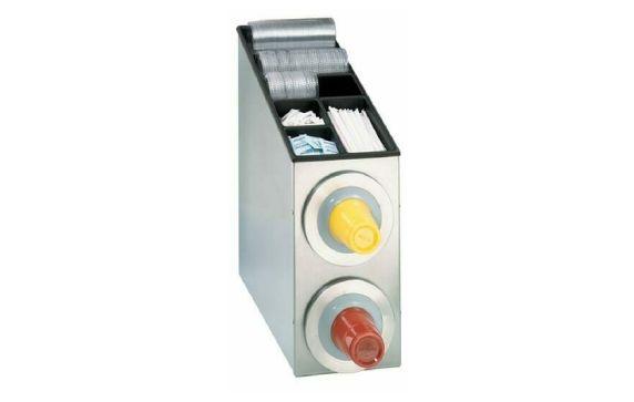 Dispense Rite BFL-L-2SS Cup Dispensing Cabinet 22-3/4"H X 8-3/8"W X