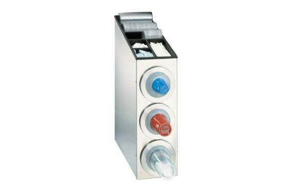 Dispense Rite BFL-L-3SS Cup Dispensing Cabinet 29-3/8"H X 8-3/8"W X