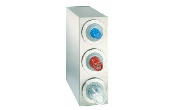 Dispense Rite BFL-R-3SS Cup Dispensing Cabinet 24-1/2"H X 8-1/8"W X 23"D Interchangeable