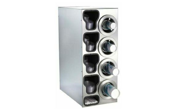Dispense Rite CTC-C-4RSS Cup Dispensing Cabinet Adjustable (4)