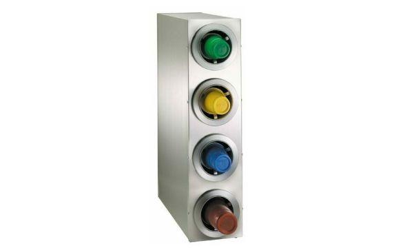 Dispense Rite CTC-R-4SS Cup Dispensing Cabinet Adjustable (4)