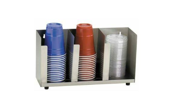 Dispense Rite CTLD-15 Lid/Cup Organizer Adjustable 3