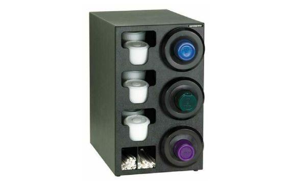 Dispense Rite SLR-C-3RBT Cup Dispensing Cabinet 24-1/4"H X 13"W X 23"D Interchangeable