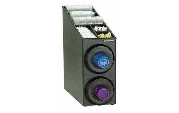 Dispense Rite SLR-SL-2BT Cup Dispensing Cabinet 22-1/4"H X 8-1/2"W X 24"D Interchangeable