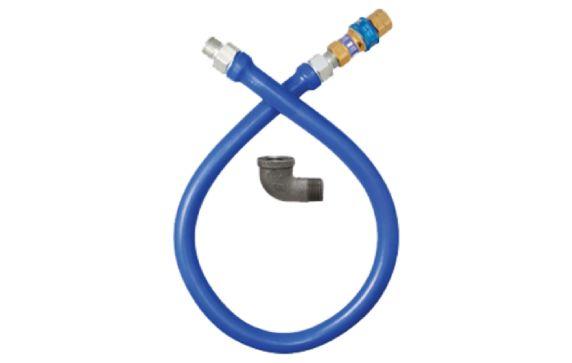 Dormont 16100BPQ60 Dormont Blue Hose™ Dormont Blue Hose™ Moveable Gas Connector Hose Assembly