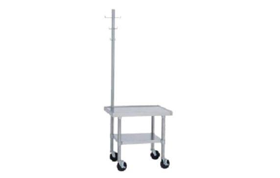 Duke 491A-2424 Mixer Stand Open Base With Adjustable Undershelf Stainless