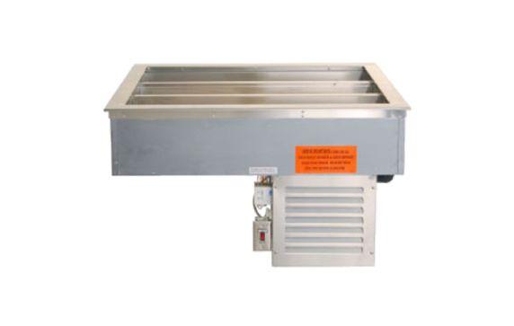 Duke ADI-2M-TC Cold Food Drop-In Unit Tri-Channel NSF 7 Stainless Steel Mechanical Cold