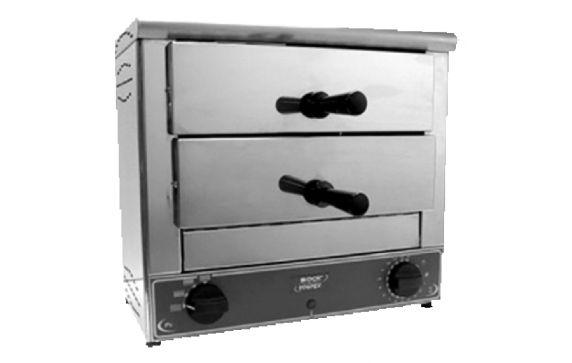 Equipex BAR-206 Roller Grill Toaster Oven Double Shelf Shelf Mounted Door With 4"