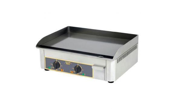 Equipex PSSE-600/1 Roller Grill Countertop Plancha Electric Enameled Steel Griddle