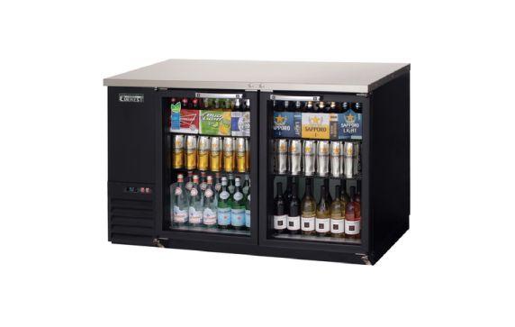 Everest Refrigeration EBB59G-24 Back Bar Refrigerator Two-section