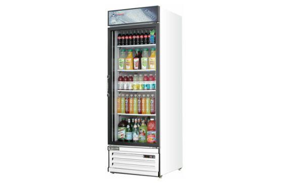 Everest Refrigeration EMGR20 Reach-In Glass Door Merchandiser Refrigerator