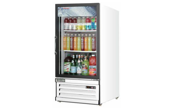 Everest Refrigeration EMGR8 Reach-In Glass Door Merchandiser Refrigerator