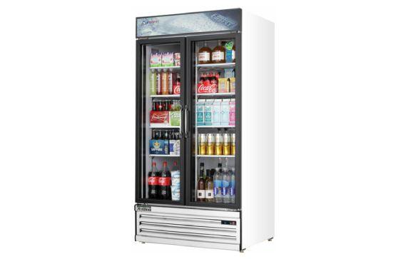 Everest Refrigeration EMSGR33 Reach-In Glass Door Merchandiser Refrigerator