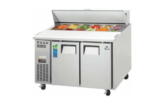 Everest Refrigeration EPR2-24 Sandwich Prep Table Two-section