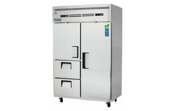 Everest Refrigeration ESRF2D2 Reach-In Dual Temperature Refrigerator/Freezer