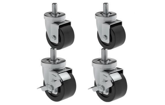 Hoshizaki HS-3546 Casters 4" (set Of 4) (2 With Brakes)