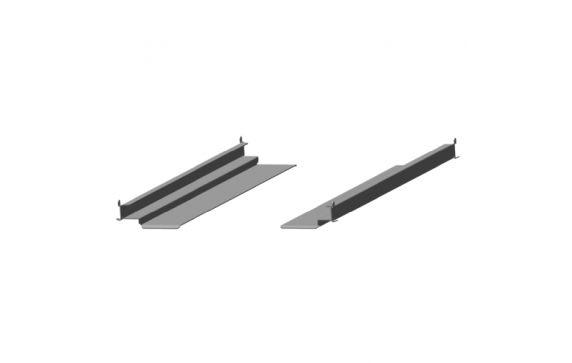 Hoshizaki HS-3557 Stainless Steel Bottom Support Universal Pan Slides (1 Pair)